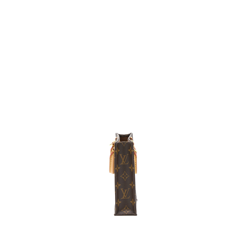 Louis Vuitton Petit Sac Plat Monogram Canvas GHW