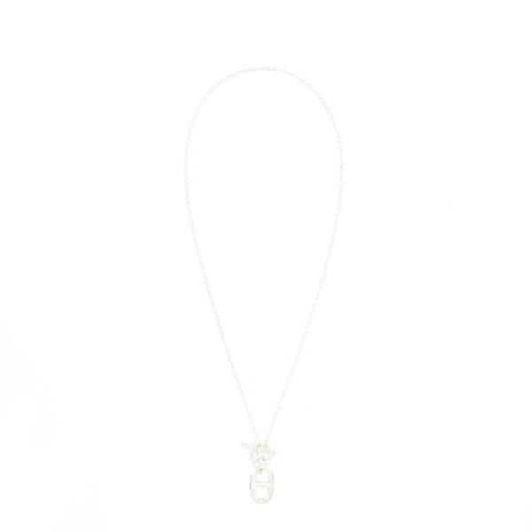 Hermes Sterling Silver Farandole Necklace