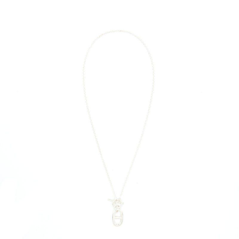 Hermes Sterling Silver Farandole Necklace