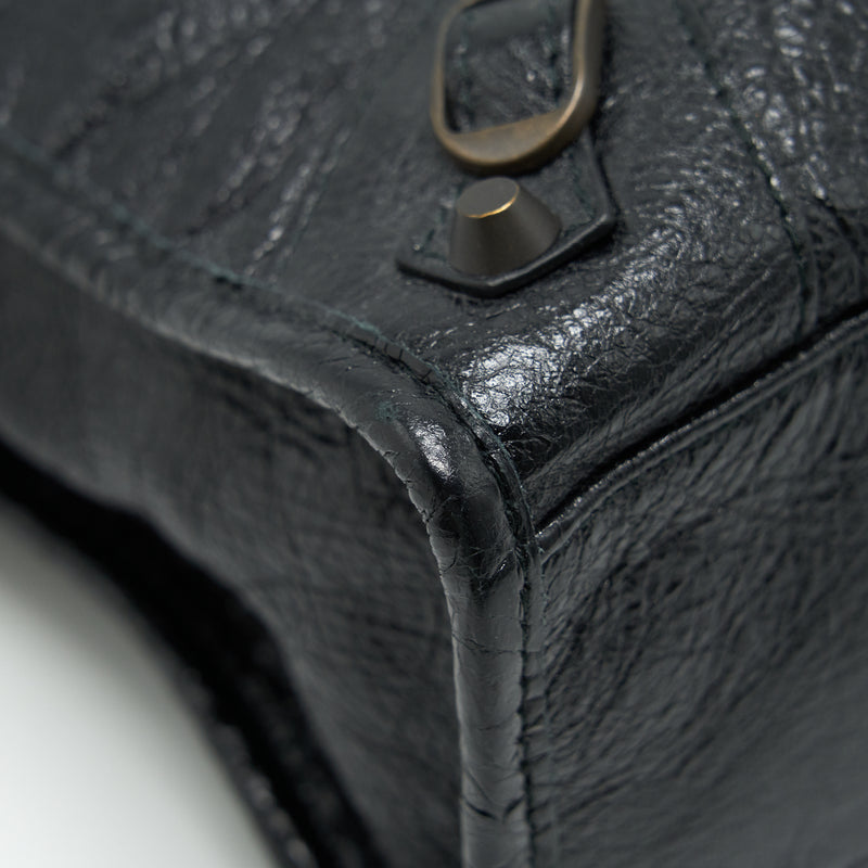 Balenciaga Classic City S leather tote black