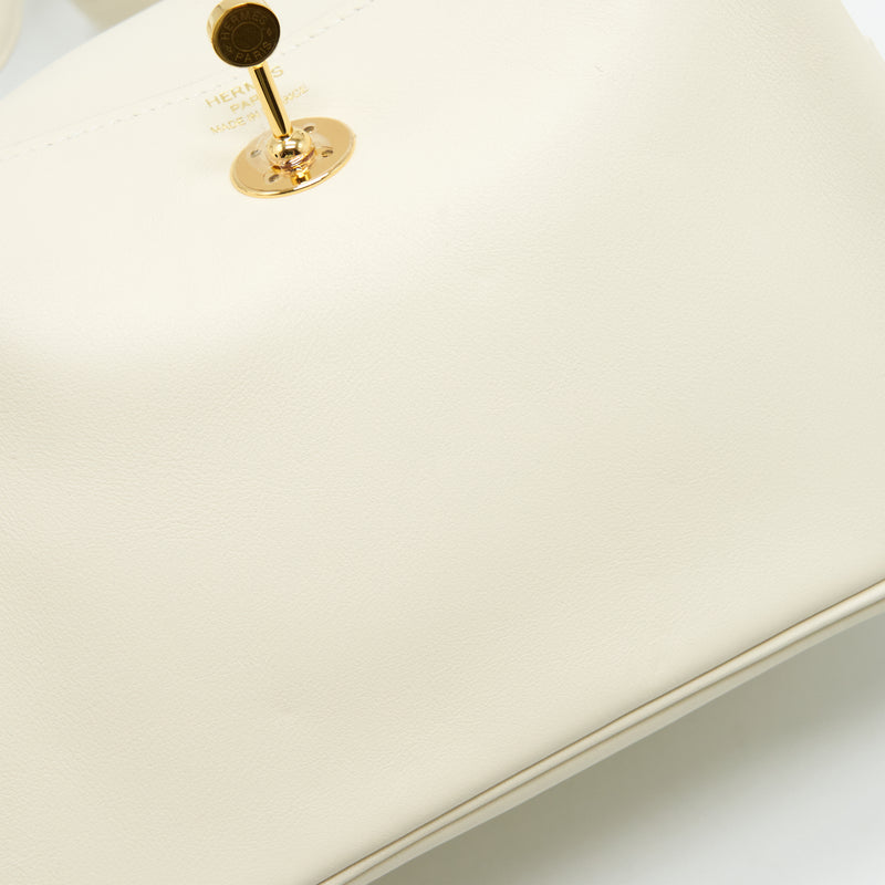 Hermes Mini Lindy Swift Nata GHW Stamp Z