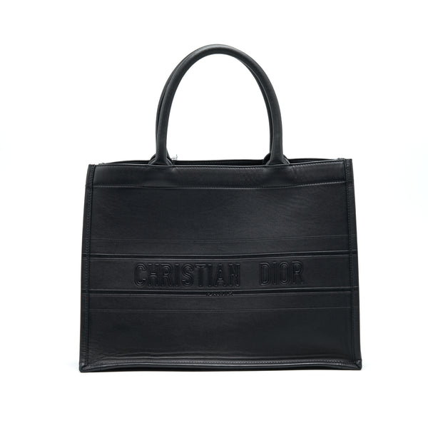 Dior Small Leather Booktote SO black