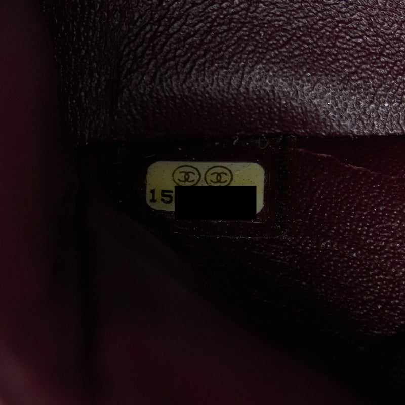Chanel Classic Double Flap Bag Lambskin Black GHW