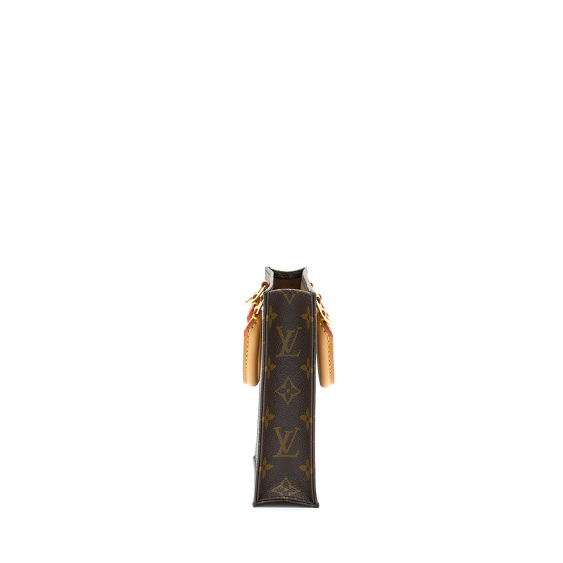 Louis Vuitton Petit Sac Plat Monogram Canvas GHW