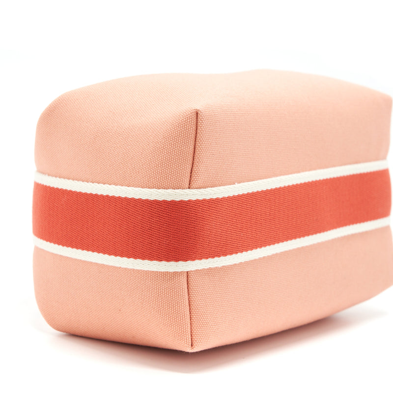 Hermes Trousse De Toilette Bride PM Canvas Travel Pouch