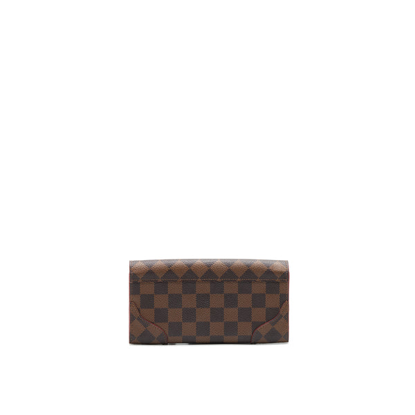 Louis Vuitton Damier Ebene Canvas Cerise Caissa Wallet