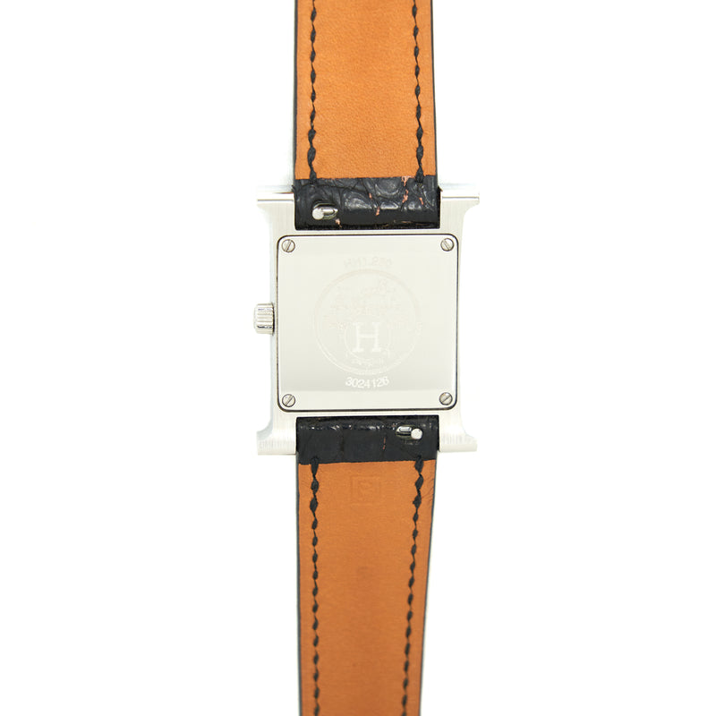 Hermes Heure H Watch 21mm With Diamonds