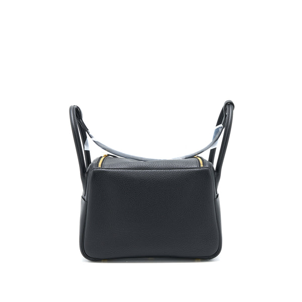 Hermes Lindy 26 Clemence Black GHW Stamp U