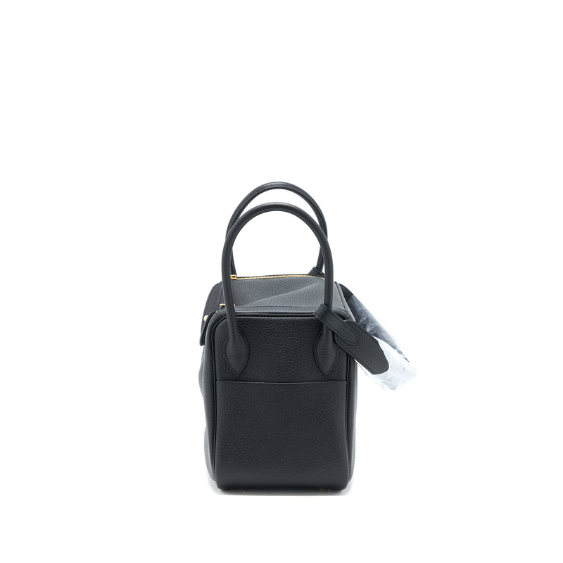 Hermes Lindy 26 Clemence Black GHW Stamp U
