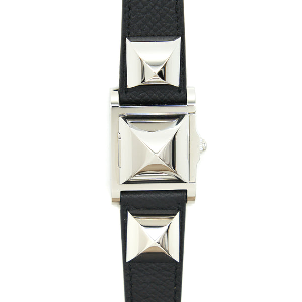 Hermes Medor Watch 23mm In Steel