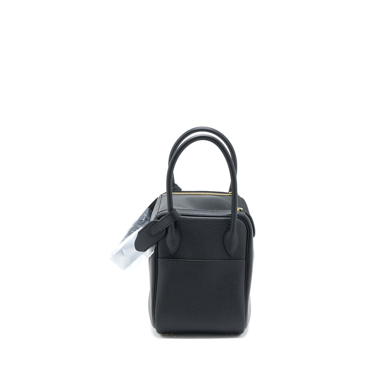 Hermes Lindy 26 Clemence Black GHW Stamp U