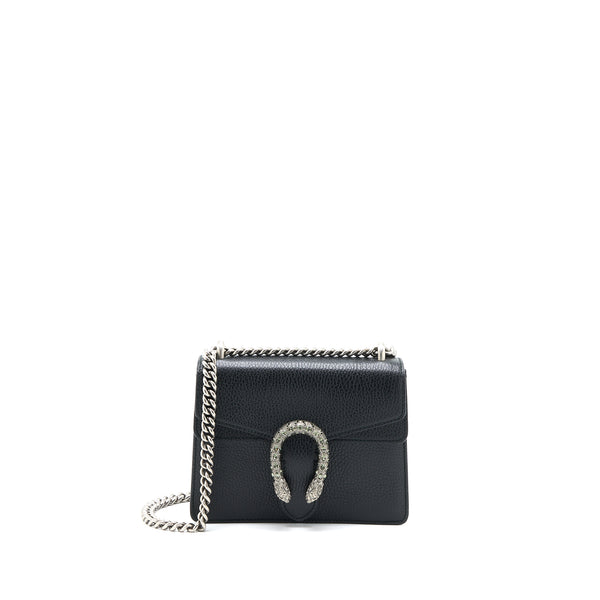 Gucci Mini Dionysus Bag Calfskin Black SHW