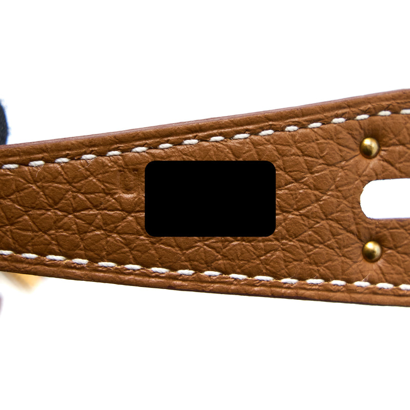 Hermes Lindy 26 Clemence Gold GHW Stamp U