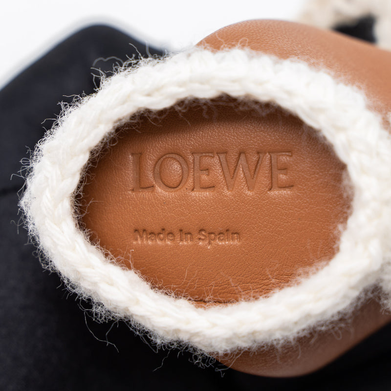 Loewe Bunny Charm Leather Tan/White SHW