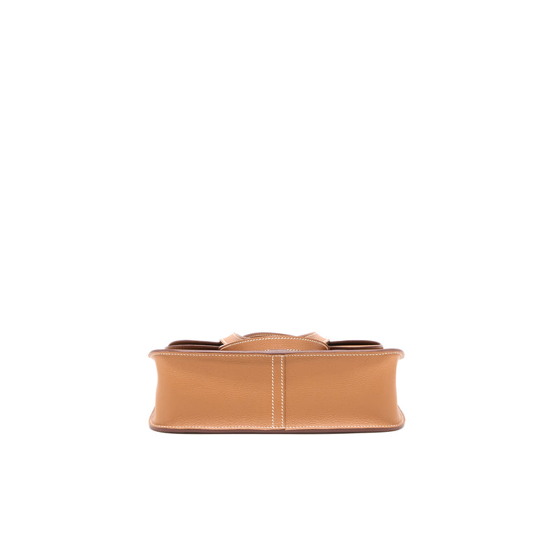 Hermes Halzan 25 Evercolor Gold GHW Stamp Y
