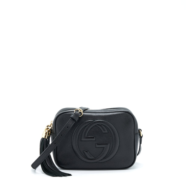 Gucci Disco Camera Bag Calfskin Black LGHW