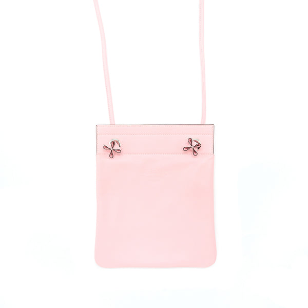 Hermes Aline Mini Swift Rose Sakura SHW Stamp Z