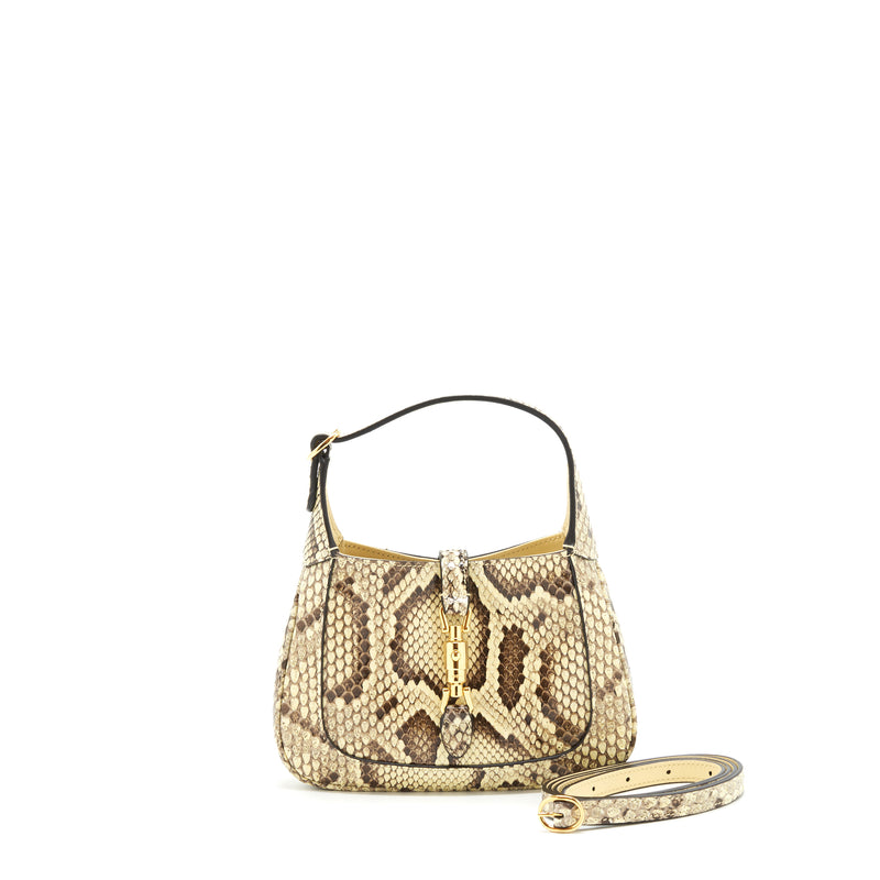 Gucci Python Mini Jackie 1961 Bag