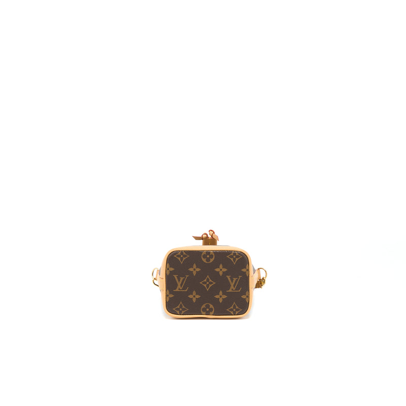 Louis Vuitton Nano Noe Monogram Canvas GHW (New Version)