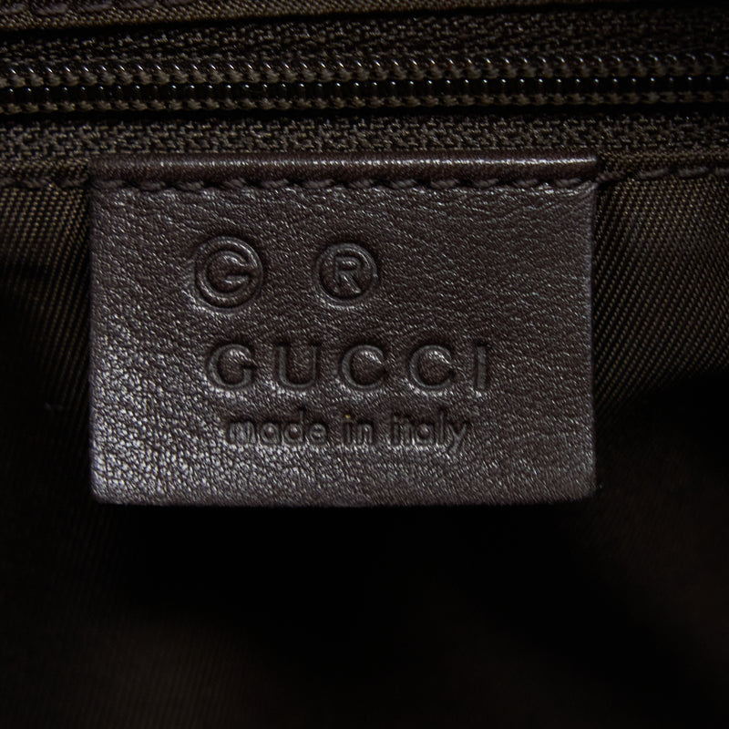 Gucci Vintage Hobo Bag Canvas/Leather Multicolour