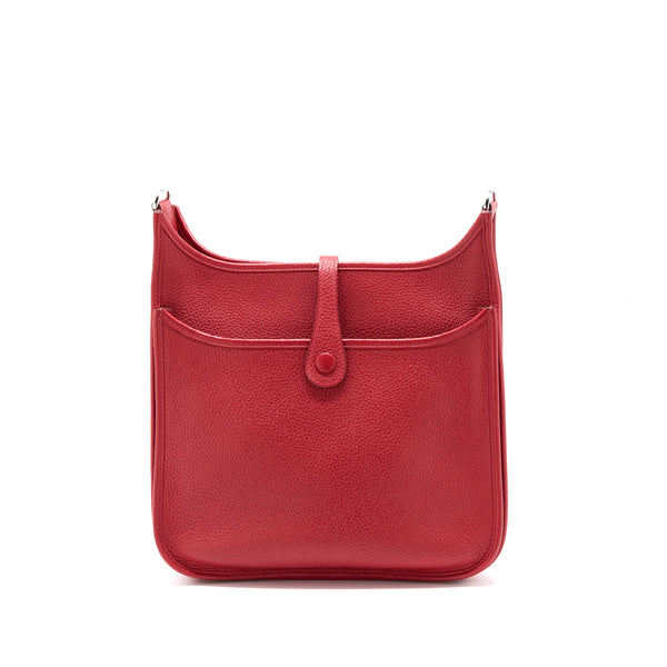 Hermes Evelyn 29 Clemence Red SHW Stamp C