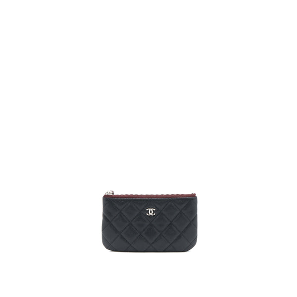 Chanel Mini Pouch Caviar Black SHW