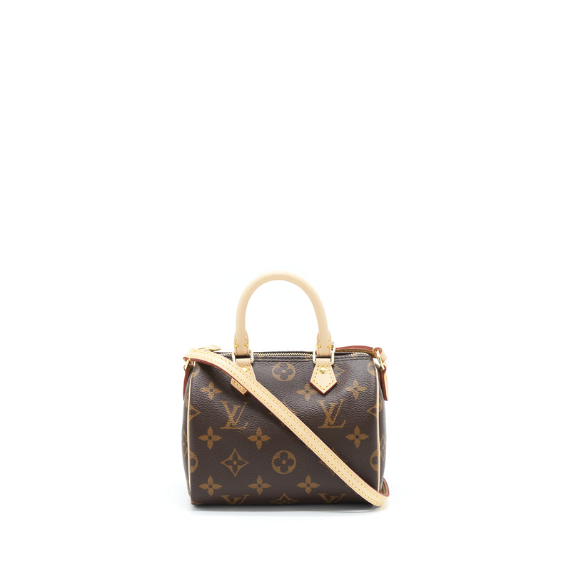 Louis Vuitton Nano Speedy Monogram Canvas Year 2020