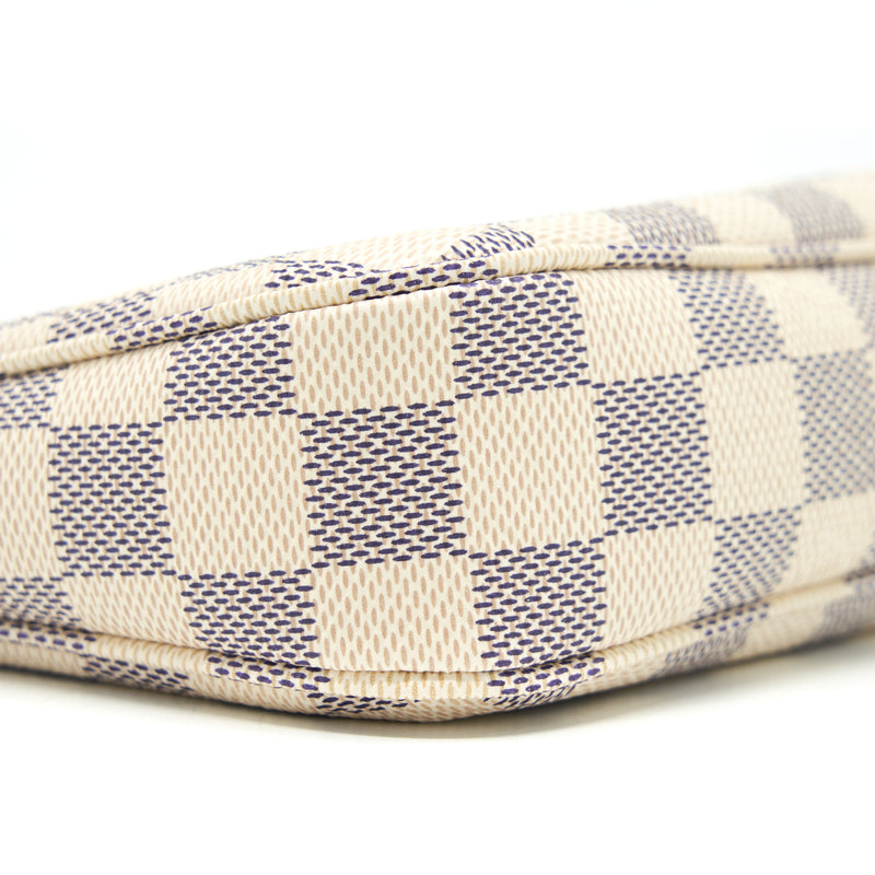 Louis Vuitton Pochette Accessories Damier Azur Year 2022