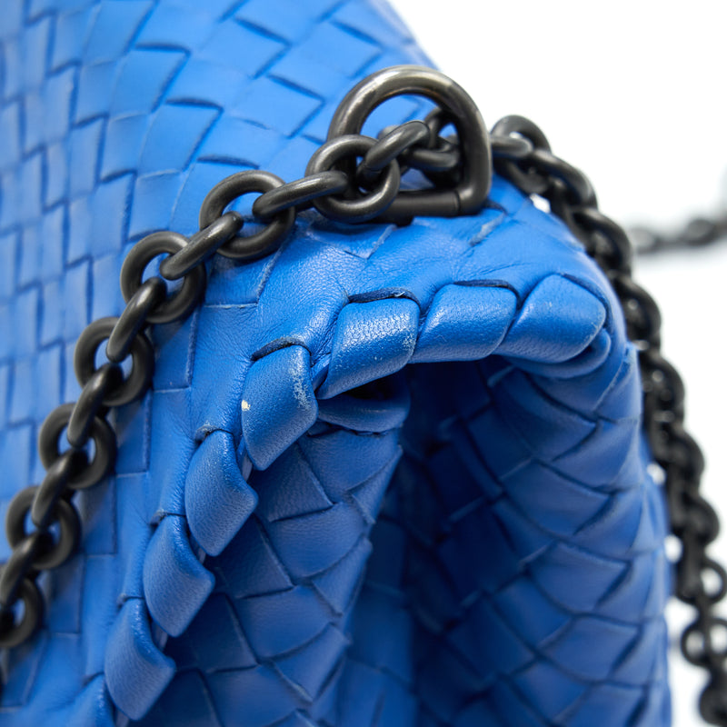 Bottega Veneta Olympia Bag Small Blue