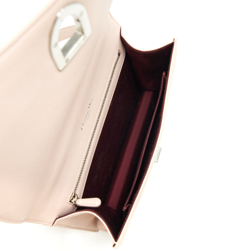 Dior Medium Diorama bag Grained Calfskin light pink SHW