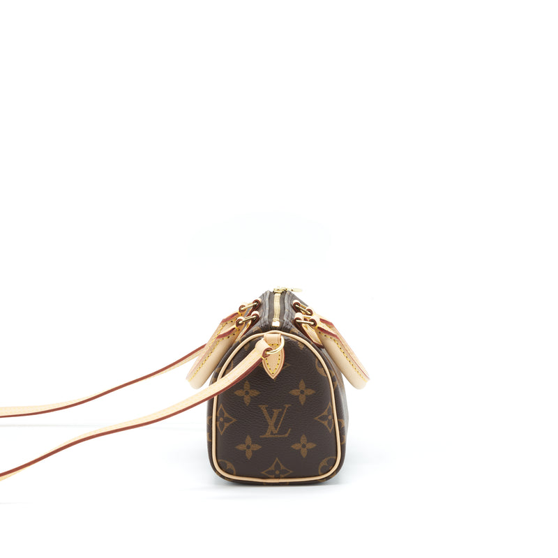 Louis Vuitton Nano Speedy Monogram Canvas Year 2020