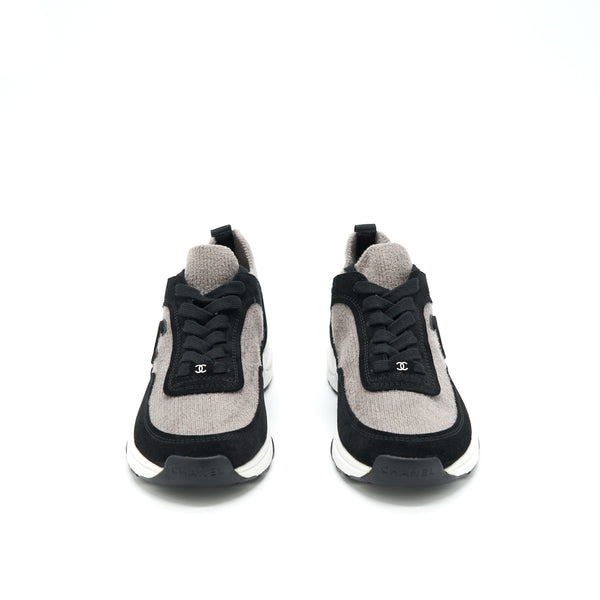 Chanel Size 37 Women’s Sneakers Grey/ Black
