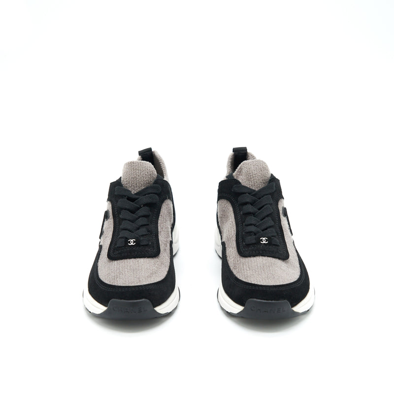 Chanel Size 37 Women’s Sneakers Grey/ Black