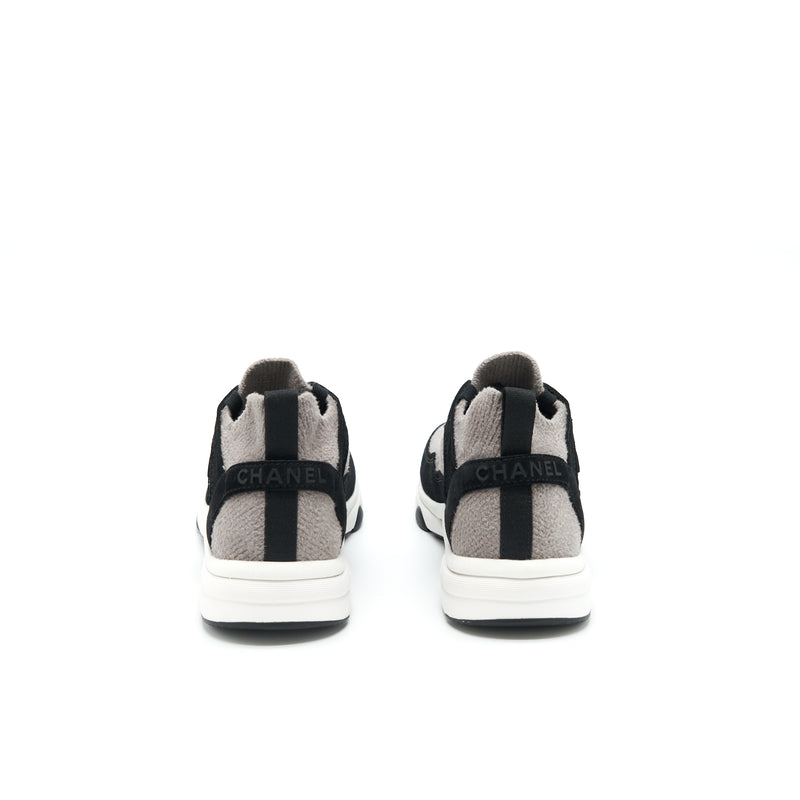 Chanel Size 37 Women’s Sneakers Grey/ Black