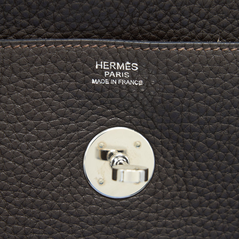 Hermes Lindy 34 Chocolate with SHW