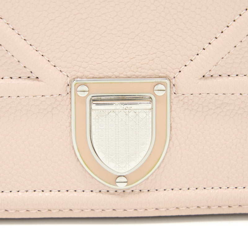 Dior Diorama Wallet On Chain Calfskin Light Pink SHW