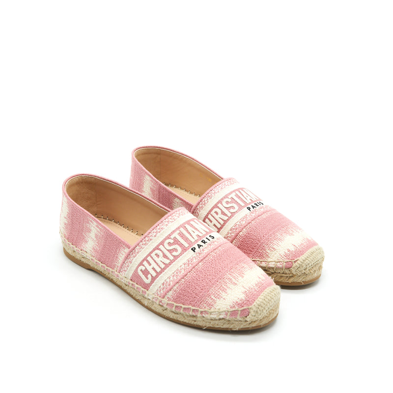 CHRISTIAN DIOR SIZE 35 GRANVILLE ESPADRILLE