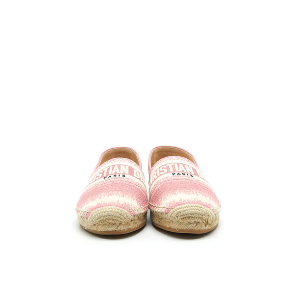 CHRISTIAN DIOR SIZE 35 GRANVILLE ESPADRILLE