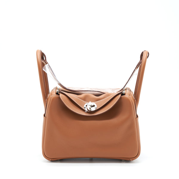 Hermes Lindy 26 Evercolor Gold SHW Stamp Z