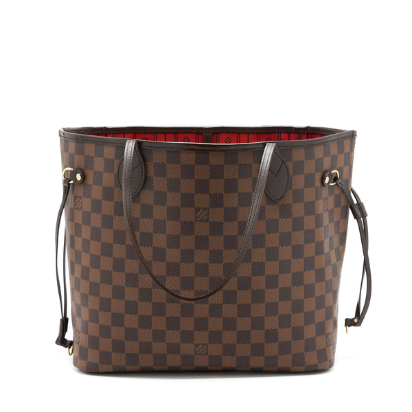 Louis Vuitton Neverfull MM Damier Ebene GHW