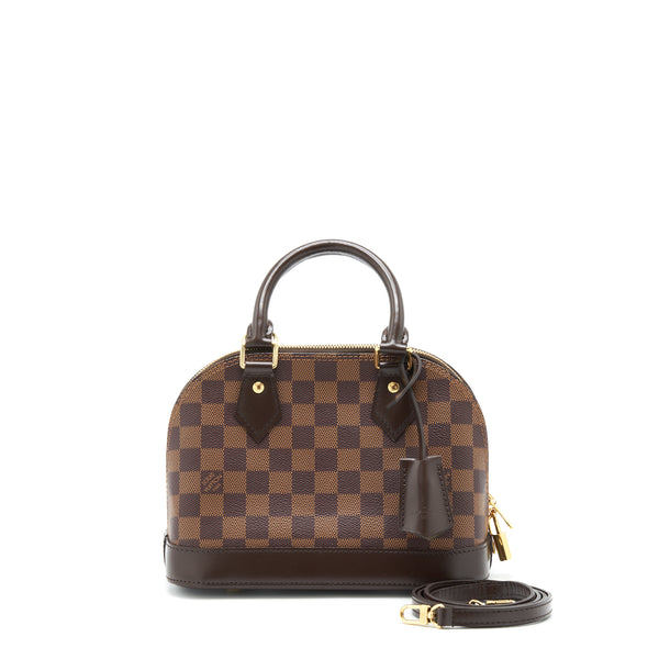 Louis Vuitton Alma BB Damier Ebene GHW
