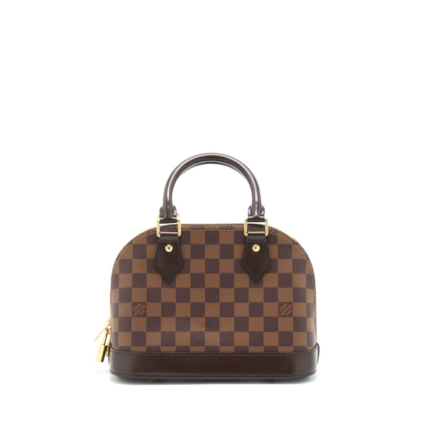 Louis Vuitton Alma BB Damier Ebene GHW