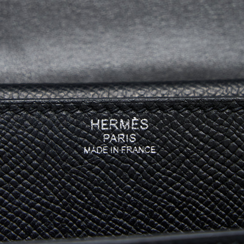 Hermes Sac Verrou 21 Epsom Black SHW Stamp A