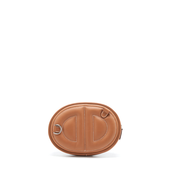 Hermes In The Loop Belt Bag Swift Gold SHW Stamp Z
