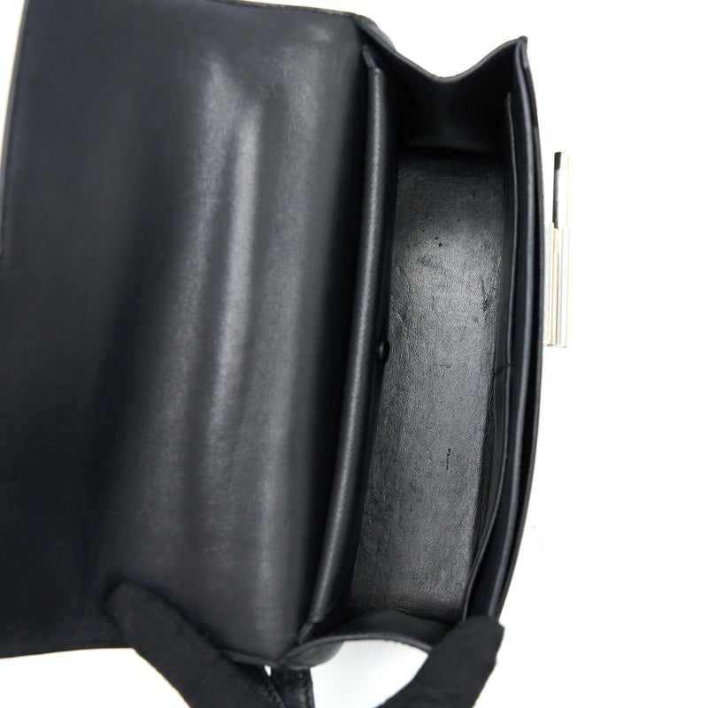 Hermes Sac Verrou 21 Epsom Black SHW Stamp A
