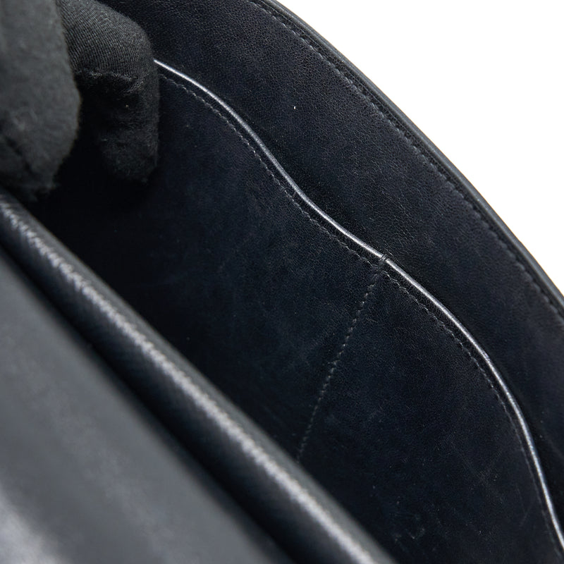 Hermes Sac Verrou 21 Epsom Black SHW Stamp A
