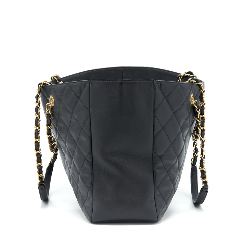 Chanel Supple Tote Black GHW (Microchip)
