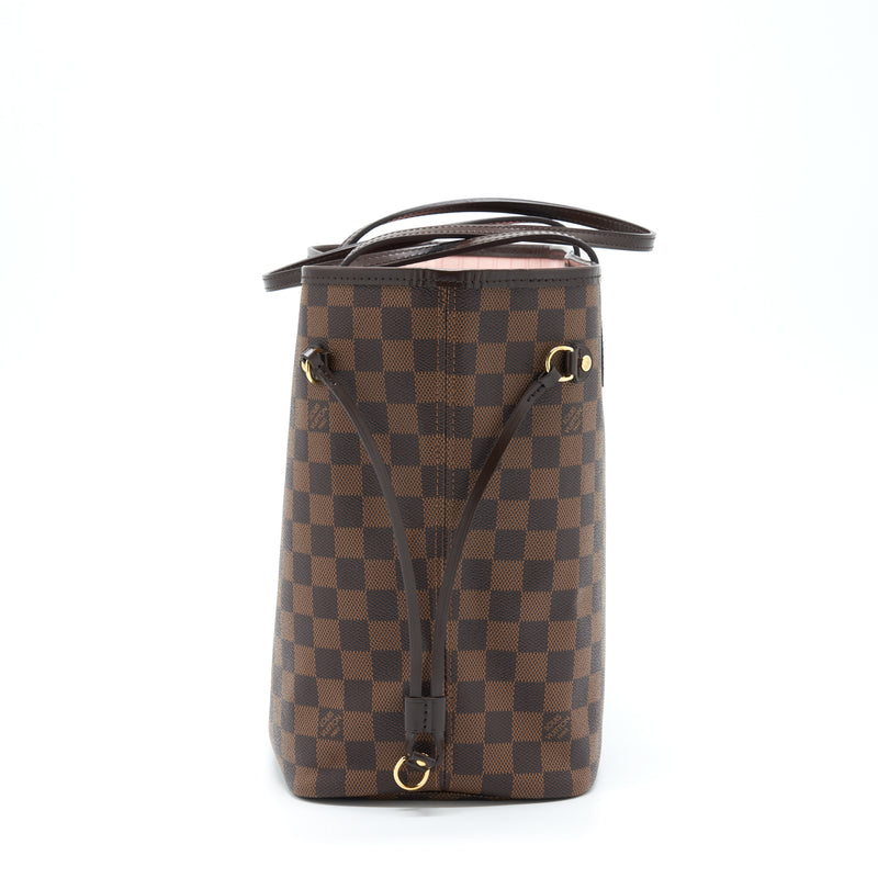 Louis Vuitton Neverfull MM Damier Ebene Canvas / Rose Ballerine
