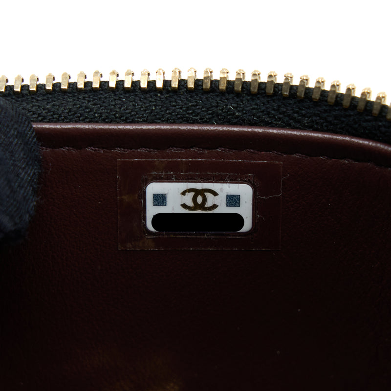 Chanel 23C Mini Vanity With Chain Caviar Black LGHW