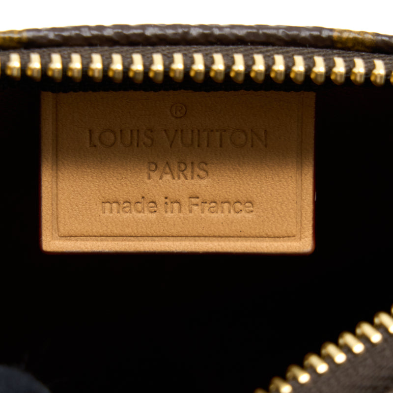 Louis Vuitton Nano Speedy Monogram Canvas GHW(New Version)